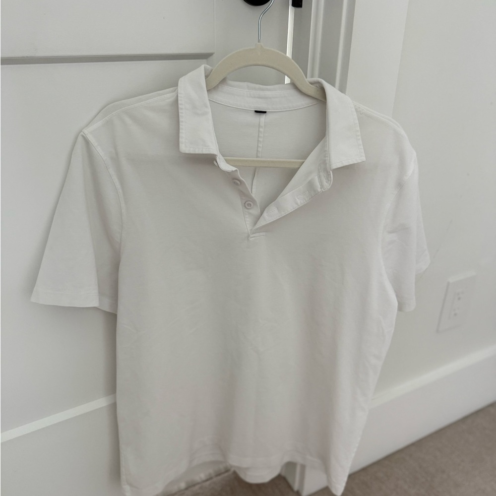 Lululemon Men’s White Polo Shirt